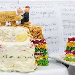 Wedding Rainbowmie Tart